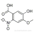 Bensoesyra, 5-hydroxi-4-metoxi-2-nitro CAS 31839-20-0